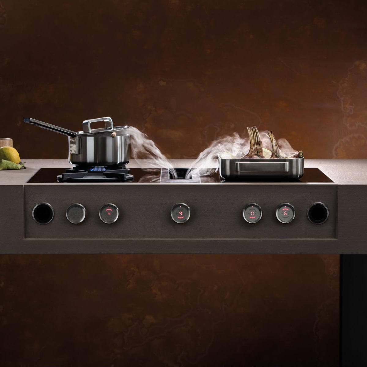 Bora Professional 2 Kochfeldabzug Drehregler Bora Professional 2 Kochfeldabzug Drehregler