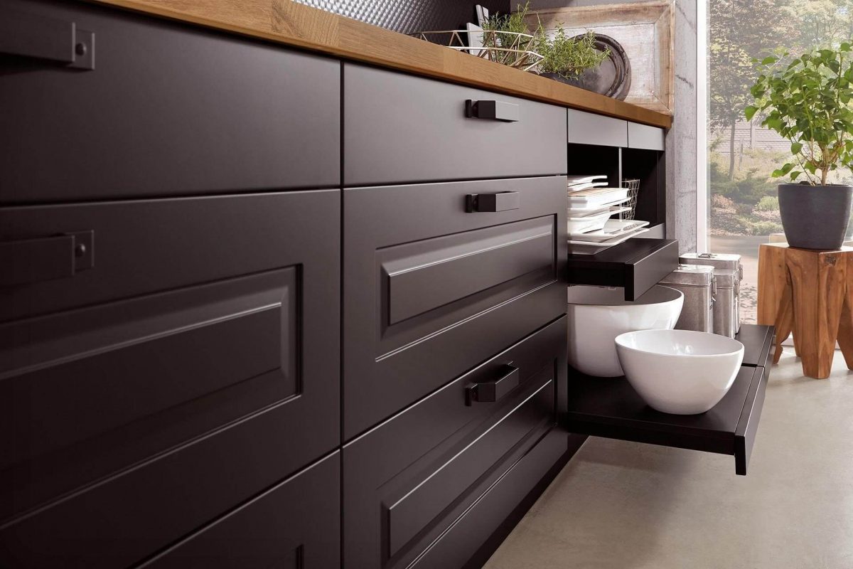 nobilia Küche Modell Sylt im Landhausstil