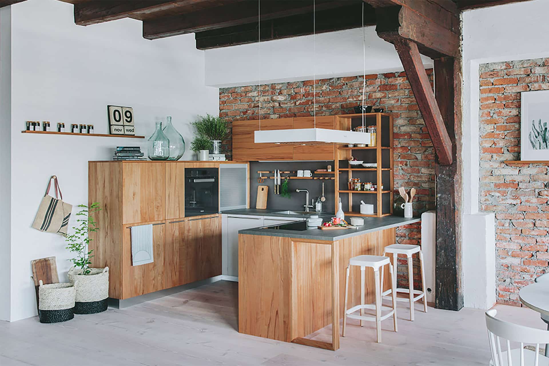 Walden Küche Kernbuche