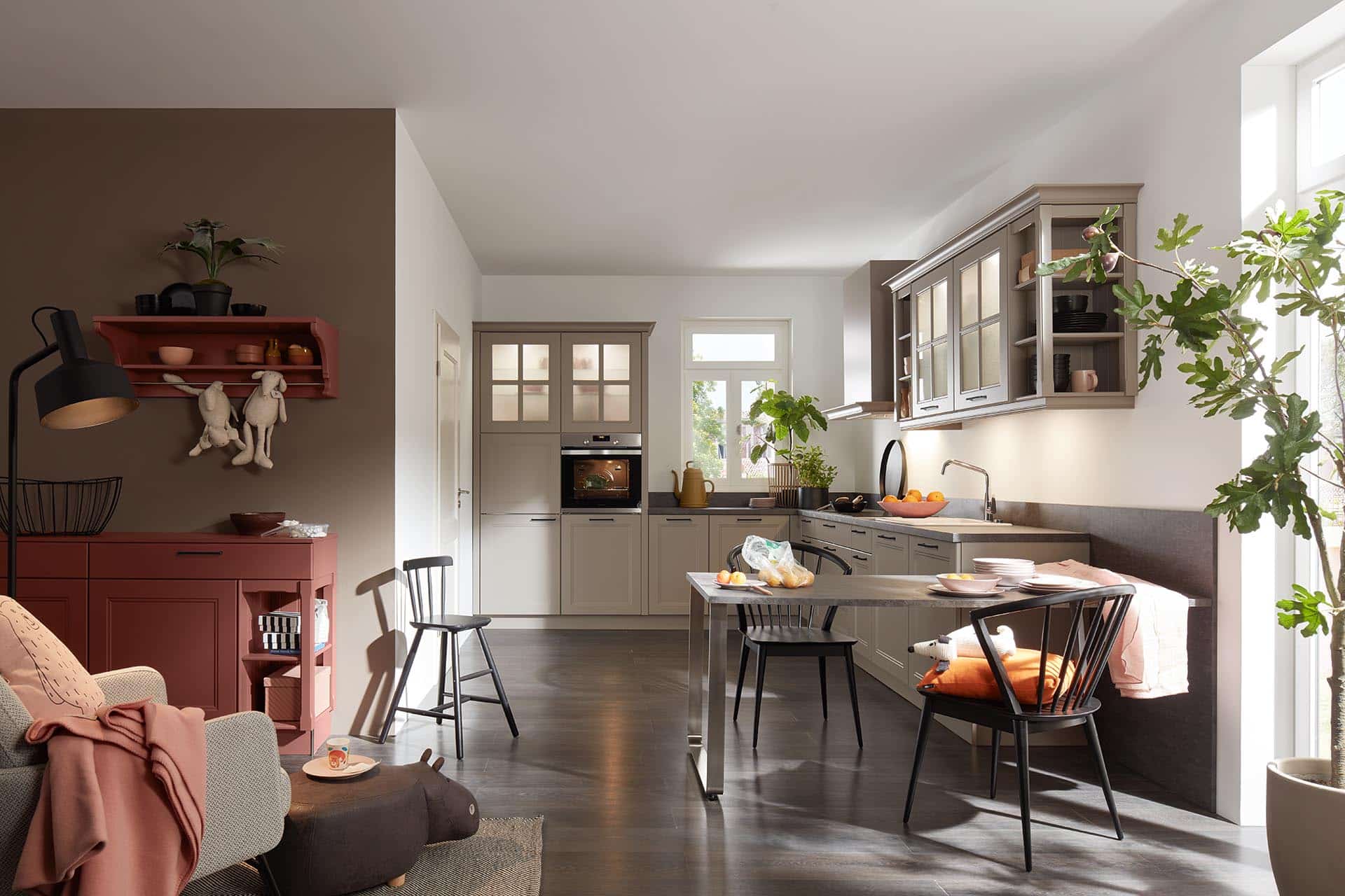 Nolte Windsor Lack 1 nobilia Küche Landhaus Cascada grün